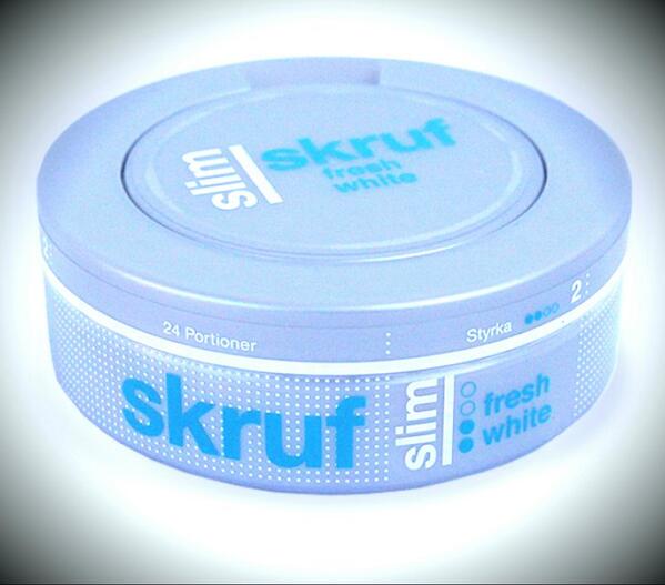 SnusTime's tweet image. #skrufslimfresh