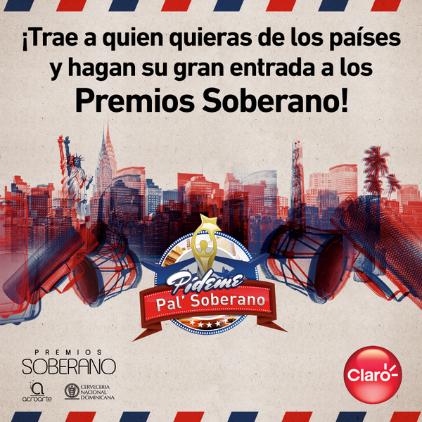 ClaroRD's tweet photo. Dile al de los países que haga sus maletas porque se van pa' #PidemePalSoberano. ¡Entra aquí: http://t.co/ZTBljWJGcc! http://t.co/9RG5VBUVwn