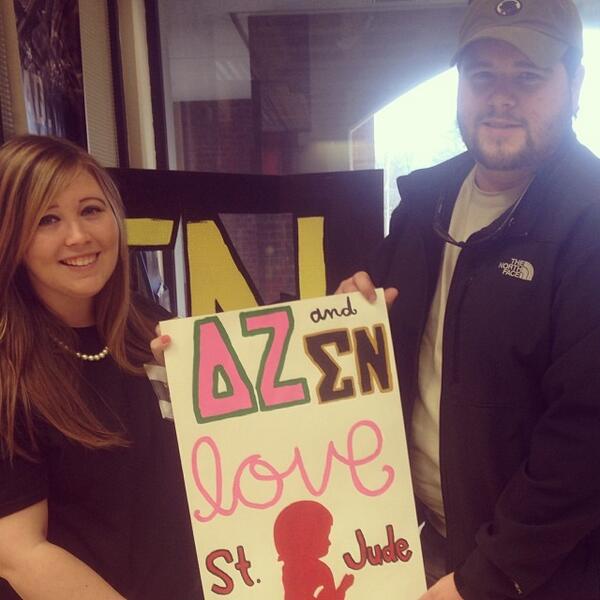 Delta Zeta supports Sigma Nu as they raise money for St. Jude!
<a href="/SigmaNuatJSU/">Sigma Nu at JSU</a>