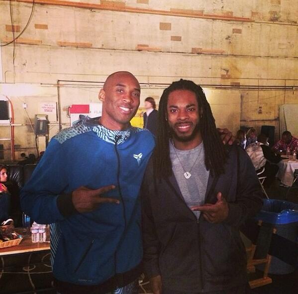LiLSiD23's tweet image. 2 of my fav players @kobebryant &amp;amp; @RSherman_25 #bestnbaplayer #bestnflplayer