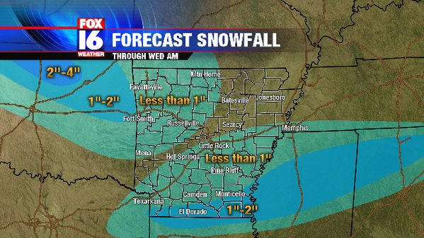 JeffBaskinWx's tweet photo. Forecast models have come into excellent agreement tonight for Central AR. They all indicate little or no snow #arwx http://t.co/RBIcj3KX8I