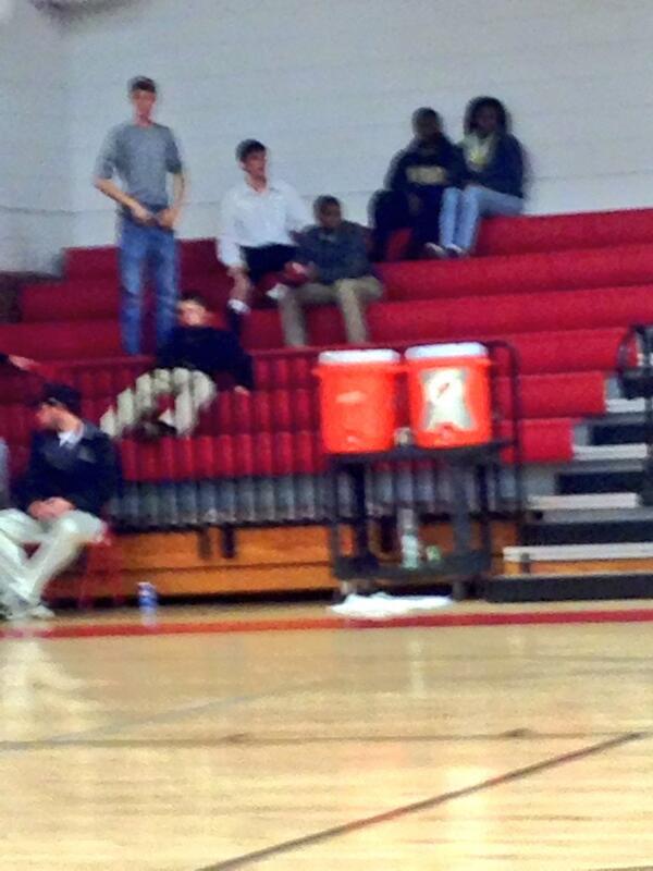 S/O to Freedom's student section. 😂 #pathetic