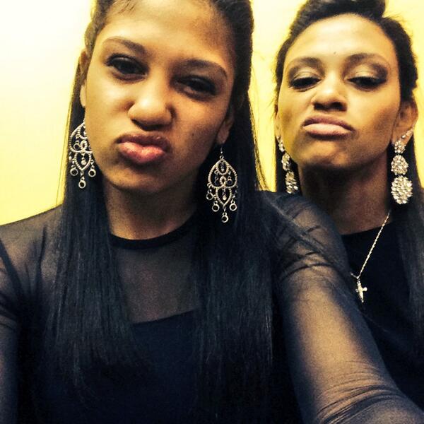 mycoool_'s tweet image. #hateifyouwant😂👯👏💁 @MychelleJohnson