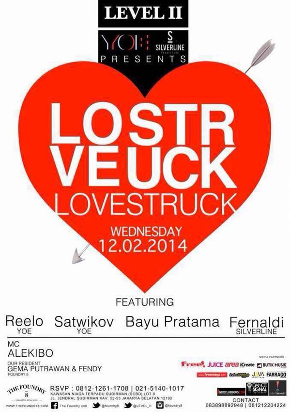 Silverline_Prod's tweet photo. Bring your love or find some love @LEVEL_II 12.02.14 "LOVE STRUCK" what other best than dancing and love?! Join us! http://t.co/b64bJV7jU0