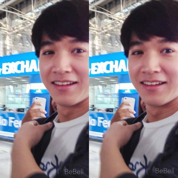 l3e_l3ell's tweet photo. พี่ตัดผมใหม่ด้วย บอกว่า เพื่อให้มันเรียบร้อย ^^ http://t.co/WQLsdZqlgD