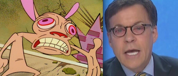 DaneCook's tweet image. Bob Costas has double pink eyes! 
#Olympics2014