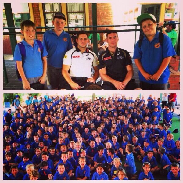 capey06's tweet photo. Nrl one community #dubbo http://t.co/3oNVgVJk2H