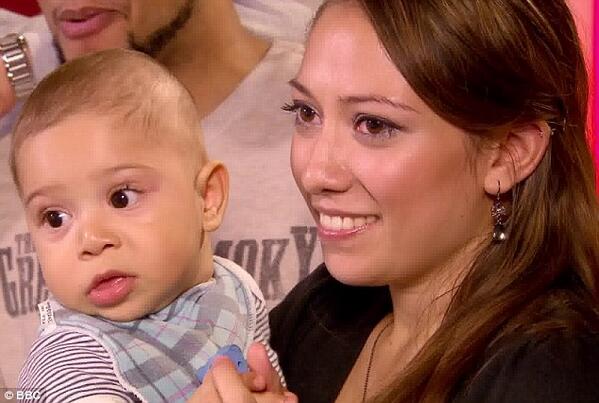 ItsaBibble's tweet image. Who else spotted @santimusic gorgeous little boy wearing Bibbles on #thevoiceuk on Saturday night?