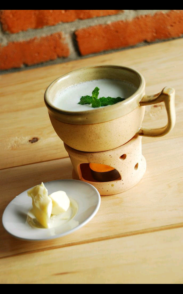 Choco White Mint sehabis hujan...pas!!