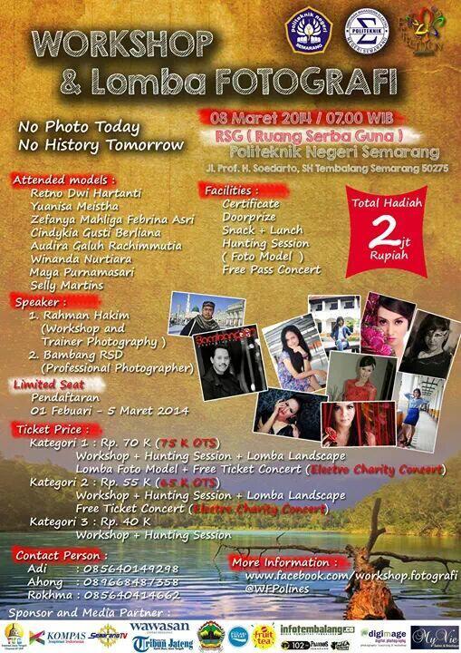 yukkk guys ikutan.. WORKSHOP&amp;LOMBA FOTO | POLINES | 8 MARET, 07.30 | CP : <a href="/WFPolines/">Workshop Fotografi </a>