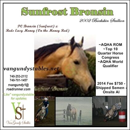 Another day of waking up to the sunshine and birds chirping......better get those mares booked soon!