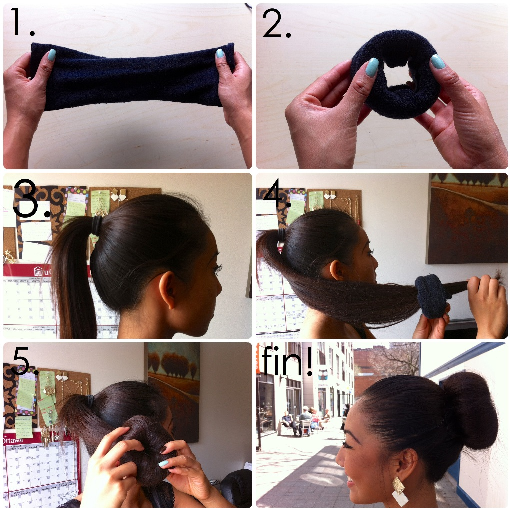 Wellnesia's tweet image. Want to make a perfect #hair bun, why don’t use a sock?