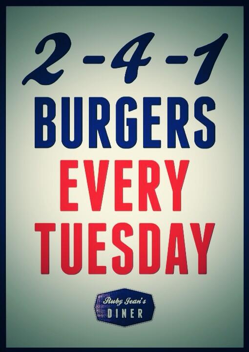2~4~1 burgers all day and night! #feedleeds