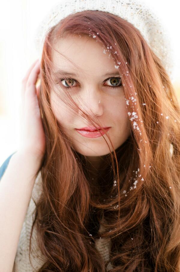 IzzyModel's tweet image. #fashion #modeling #model #redhair #snow