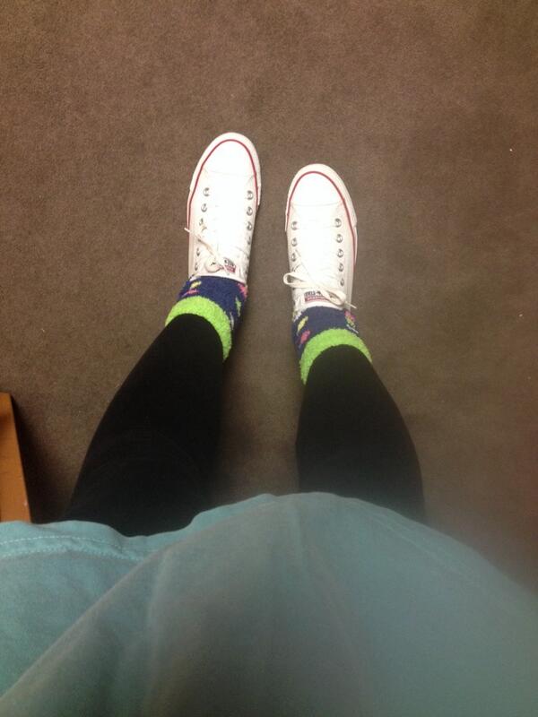 RachAnnaM's tweet image. Doing anything to stay warm today #fuzzysox