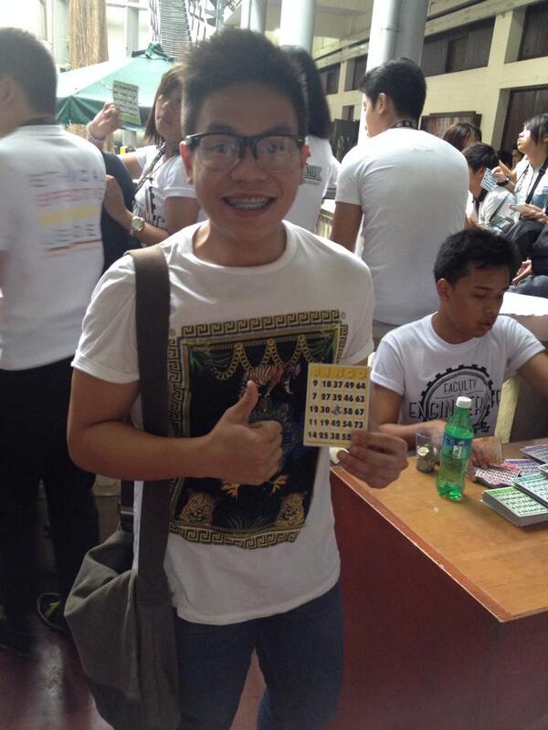 YABADUDE's tweet image. BINGO!! I didn't win naman -__- #EngWeek