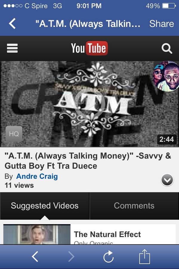 GuttaboyCME's tweet photo. New Muzic from Crown Me Ent #ATM http://t.co/OAcXDlqSDF http://t.co/G7TEPiFDww