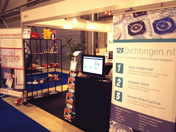 Vandaag om 18:00 begint de #Technische #Vakbeurs! Het team van <a href="/Asfra_NL/">Asfra</a> is er klaar voor! Bezoek ons op stand N112.