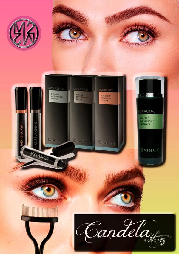 Us presentem la millor solució per obtenir les millors pestanyes i celles amb l'innovador tractament M2Beauté :-)