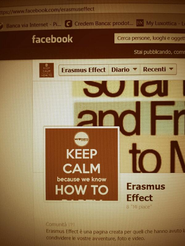 ErasmusEffect's tweet image. #follow #instafollow La nostra pagina di Facebook. Aiutateci a crescere ;)