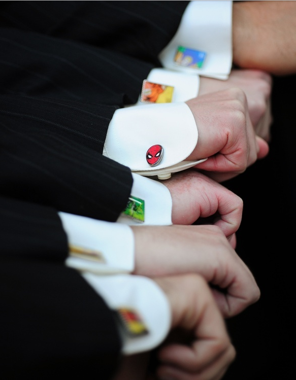 Germania_Hall's tweet photo. The wedding isn't all about the bride! Let the groom have his say with some superhero flare! http://t.co/fsYnhd9W4y