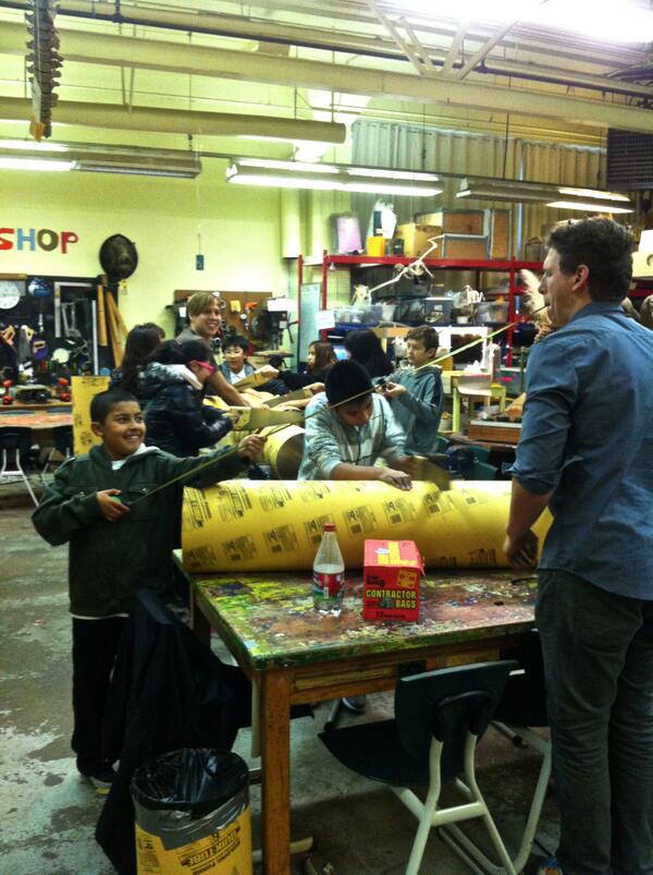 MSWscience's tweet photo. The Mission Beacon After School group made Air-zookas on Friday. We're not sure about their measuring skills! :D http://t.co/cDSs0tPs8m