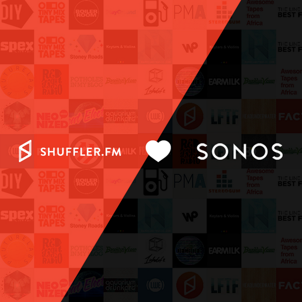 Welcoming <a href="/shufflerfm/">Shuffler.fm</a> to Sonos Labs. New ways to discover more of the music you love.