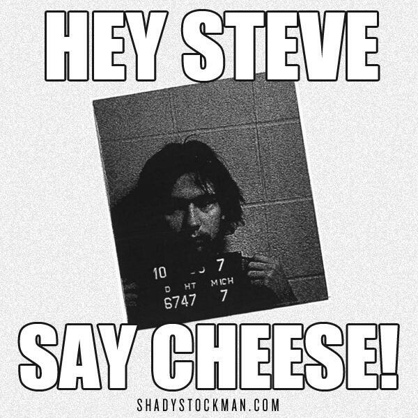 ShadyStockman's tweet photo. Steve Stockman’s campaign must feel about as rough as he looks in his mugshot! #ShadyStockman http://t.co/54Q2GdHaCr