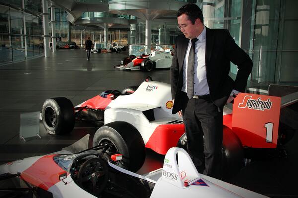 Eric Boullier McLaren 2014