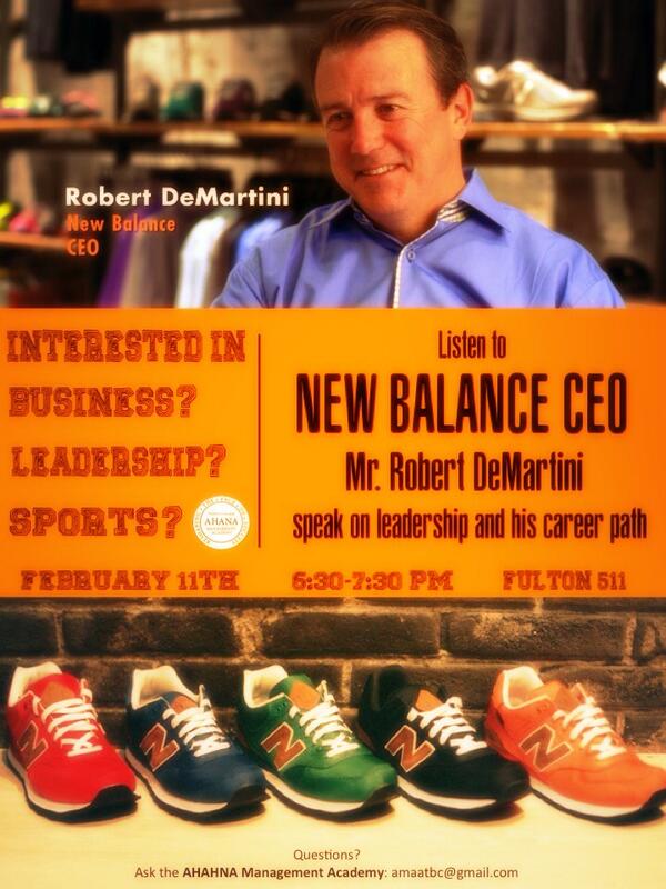 new balance robert t. demartini