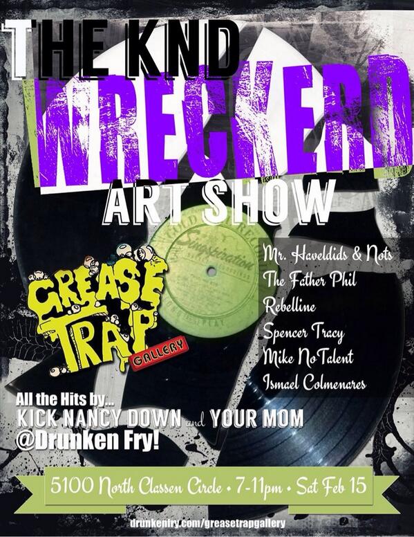 greasegallery's tweet photo. We have an amAzing kickass show this weekend ! http://t.co/8RTE2G95wn