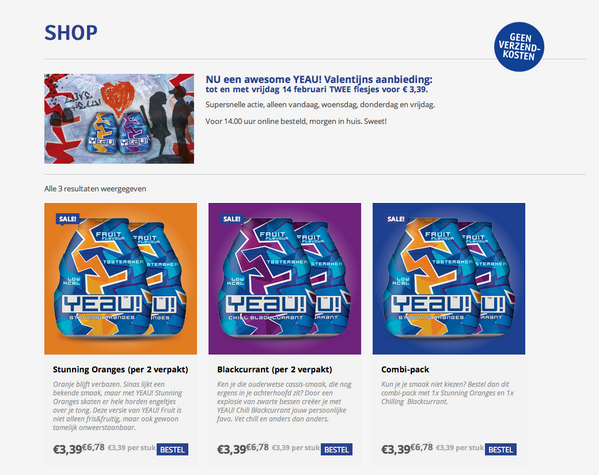 YEAUtastemaker's tweet image. Combipack nu tijdelijk in de YEAU! webshop voor €3,39. Aan wie geef jij die gratis YEAU!? yeau.com