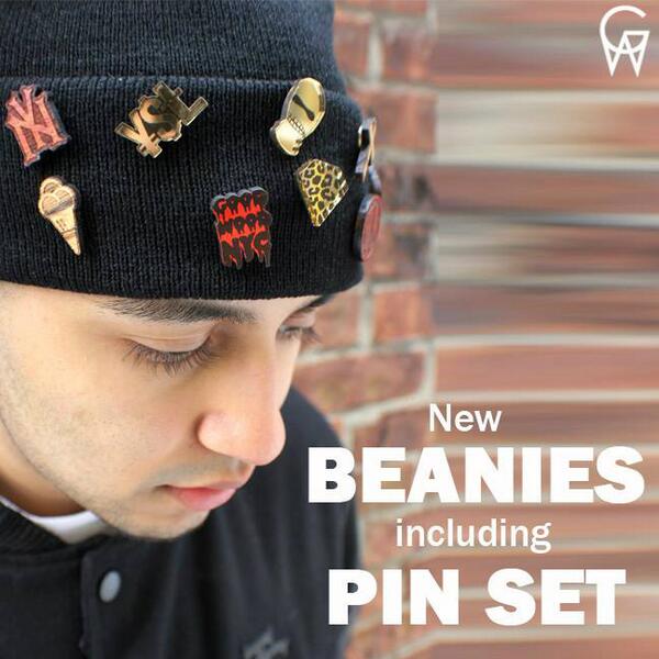 GoodWoodNY's tweet image. Available NOW are the new #GoodWoodNYC beanie &amp;amp; pin sets! Check out all 4 on goodwoodnyc.com! #PinSets