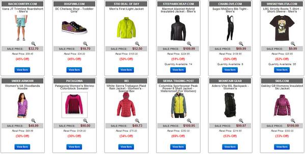 66 different Outdoor Deal of Day offers from Backcountry, Patagonia, Sierra Trading Post ... outdoordealofday.com