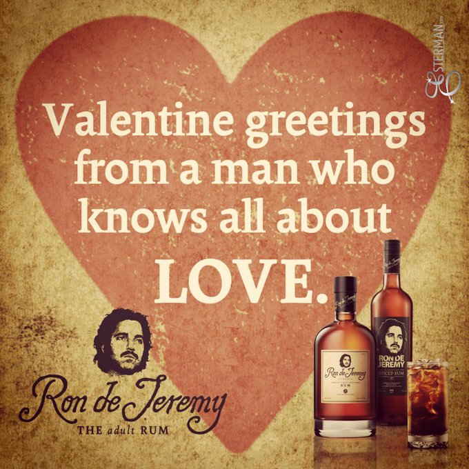 Buy your loved one/ones something special this Valentine's Day at your local store or online: http://t<a href="/tag/ronjeremy"class="tags"><span>#ronjeremy</span></a>