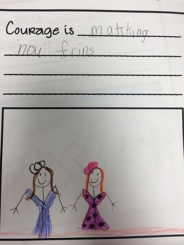 vpecounselor's tweet photo. Learning about courage in lower primary. @NallyNews                     What does courage mean to you? #vpetweets http://t.co/hZvX3KAwZ4
