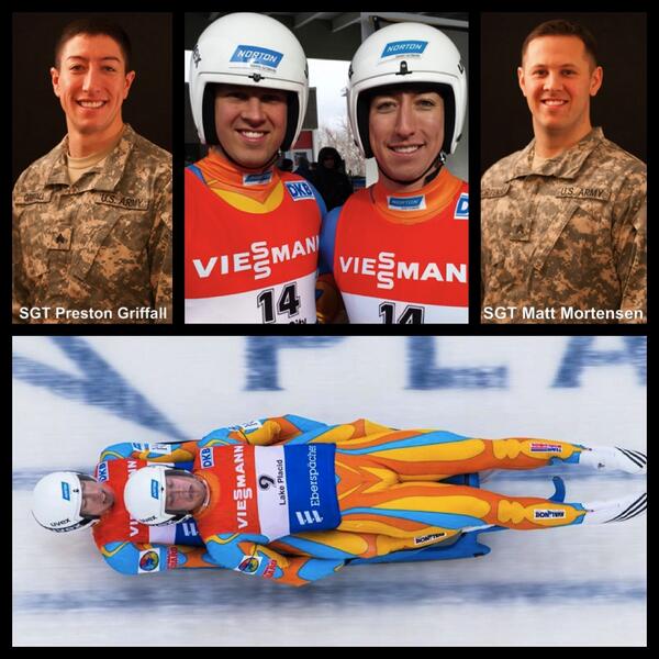 BootCampaign's tweet image. Check out @prestongriffall and @MattMortensen_  of #TeamUSA! THANK you for your service! Get the GOLD! #Sochi2014