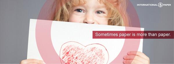 IntlPaperCo's tweet photo. #PaperHearts http://t.co/ROoetplOSr