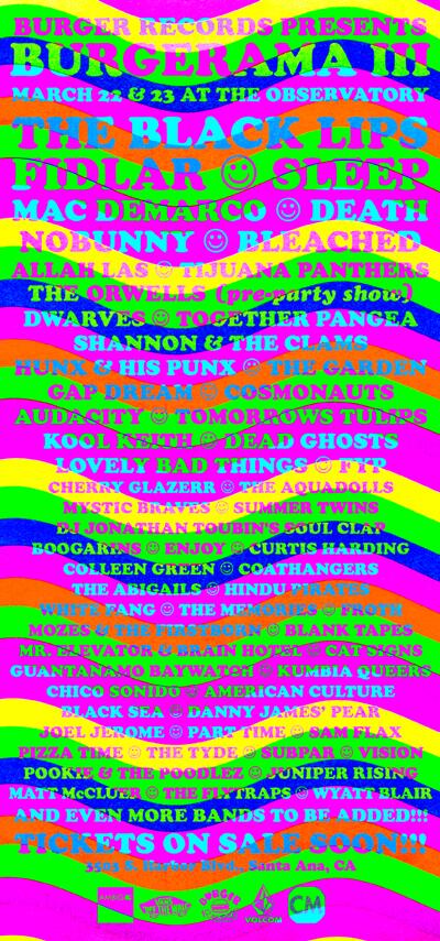 PuntrMe's tweet image. “@DeadOceans: See @HelloBleached at @BURGERRECORDS' #BURGERAMA Tix: tktwb.tw/1lxOF3W #BLEACHED http://t.co/04l5YXbpMt”