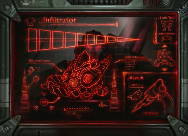Elena_Minervae's tweet photo. Skin teaser de Battlecast Velkoz http://t.co/EftT3Bado1