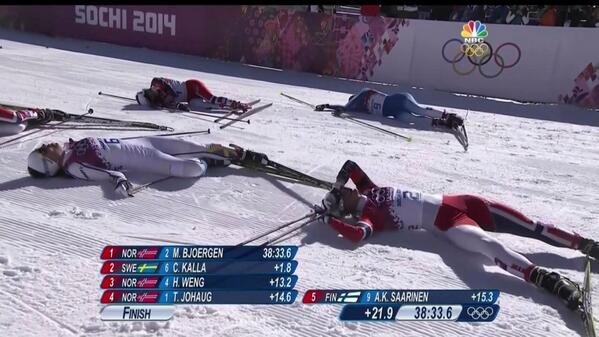 bencranegolf's tweet photo. Cross Country skiing sure looks enjoyable, doesn't it? #Sochi2014 http://t.co/Bntf3rwvFw