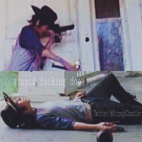 Strong4Chandler's tweet image. What really happened.😂