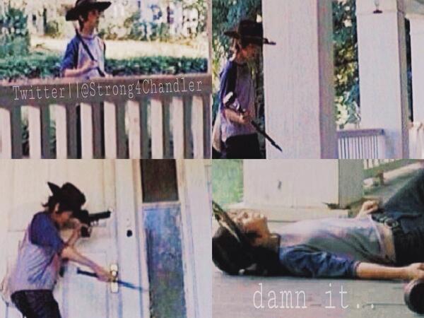 Strong4Chandler's tweet image. Why did u even Carl..?