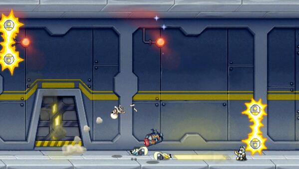 I just flew 151m in an awesome game of #JetpackJoyride on iPhone. A bit.ly/rKuWqK