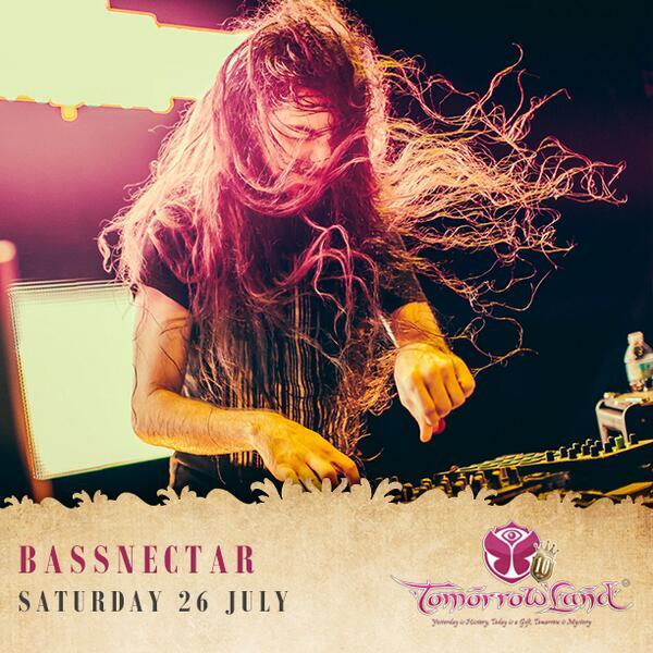 bassnectar's tweet photo. Kicking off my European Vacation @Tomorrowland on Saturday July 26th! Tickets and more info: http://t.co/eZe48fLLKP http://t.co/Iopn6Mtyau