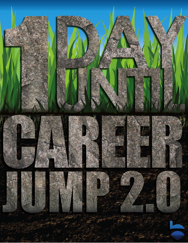 BRIDGE_US's tweet photo. Only 1 day until Career Jump 2.0! There's still time to register at http://t.co/2gUZc4R1yI #bridgethegap http://t.co/30ak7pvy4a