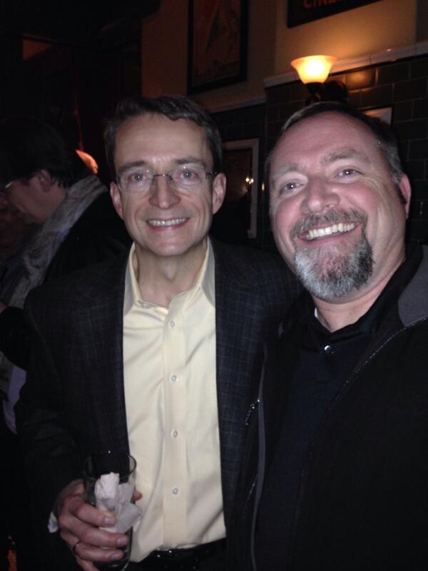 jasemccarty's tweet image. An #EMCSelfie with Pat at #VMwarePEX