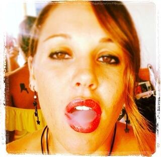 lnagel90's tweet image. #angel #rubyredlips #butterfflies #smoke
