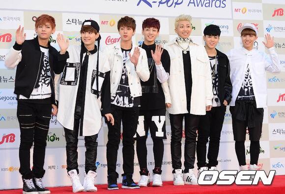 [Picture/Media] BTS on Red Carpet 3rd Gaon Chart Kpop Awards [140212]