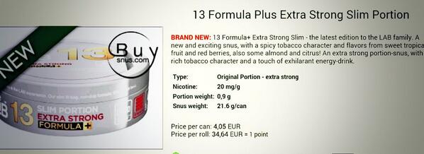 SnusTime's tweet image. I had buyed this strong portion 😍
#slim #extrastrong #snus #buysnus 
Now i must wait 4 weeks :(